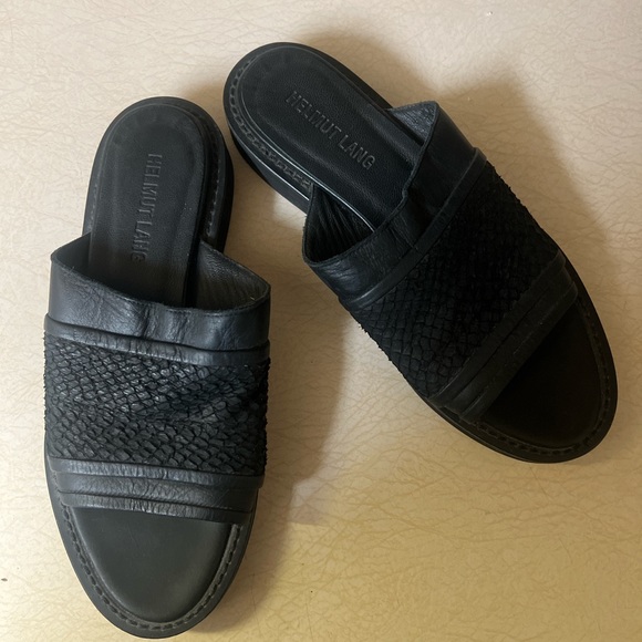Size 6 HELMUT LANG slides - Picture 2 of 3